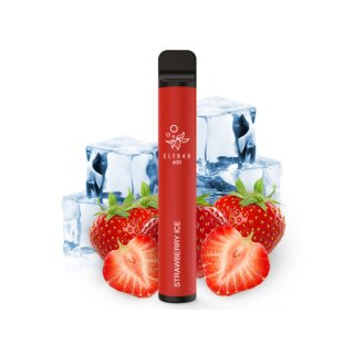 Elfbar - E-Zigarette 20mg Nik (600 Z&uuml;ge) - Strawberry Ice