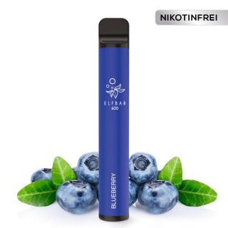 Elfbar 600 nikotinfrei - Blueberry