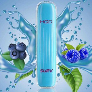 HQD Surv - E-Zigarette 20mg Nik (600 Z&uuml;ge) - Very Berry