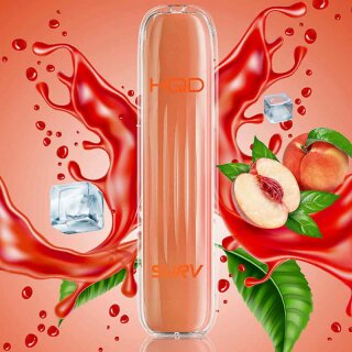 HQD Surv - E-Zigarette 20mg Nik (600 Z&uuml;ge) - Peach Ice