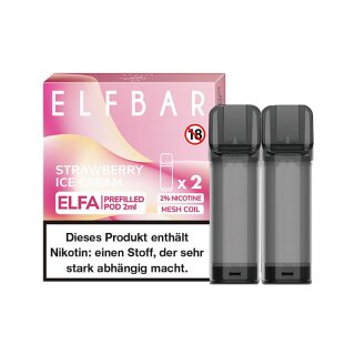 Elfbar ELFA Pod - Strawberry Ice Cream