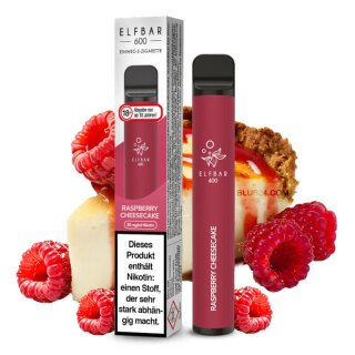 Elfbar 600 - Raspberry Cheesecake