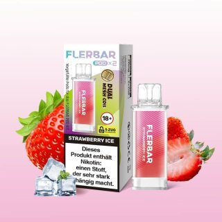 Flerbar Pods - Strawberry Ice