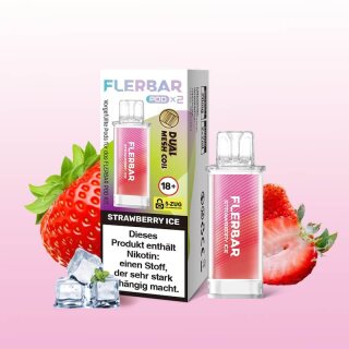 Flerbar - Prefilled Pod STRAWBERRY ICE
