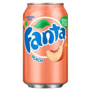 Fanta - Peach 355ml USA