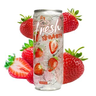 Fresh Drink - Strawberry 330ml  inklusive Pfand