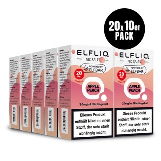 ELF BAR - Elfliq Apple Peach - 10ML - 20MG/ML - NIKOTINSALZ