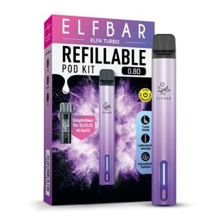 ELFA Turbo - Refill Pod Kit - Aurora Purple