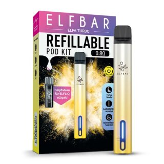 ELFA Turbo - Refill Pod Kit - Aurora Gold