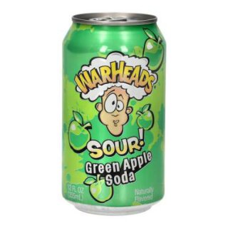 Warheads Sour! - Green Apple Soda 355ml