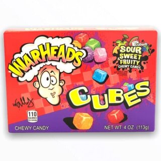 Warheads - Chewy Cubes Box 113g